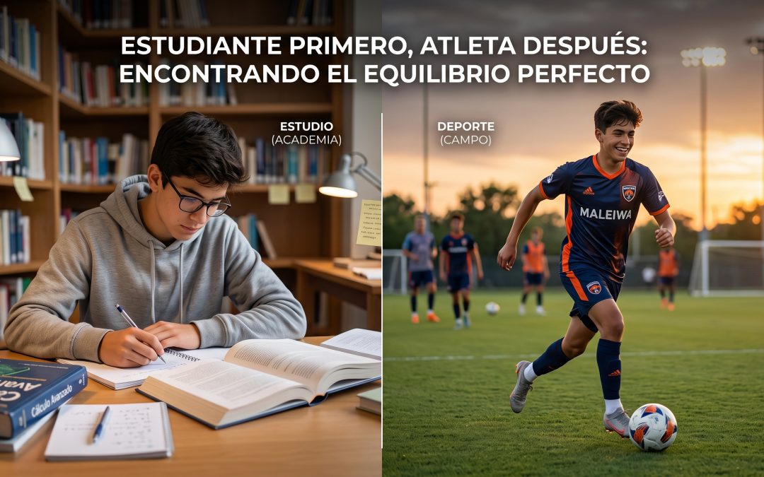 Estudiante primero, atleta después: Cómo encontrar el equilibrio perfecto